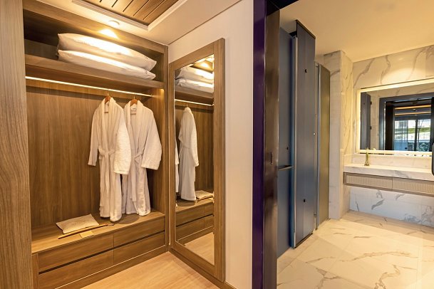 Rixos Radamis Sharm El Sheikh - Wohnbeispiel Doppelzimmer Deluxe Meerseite (Zimmercodierungen DDC & DC6)