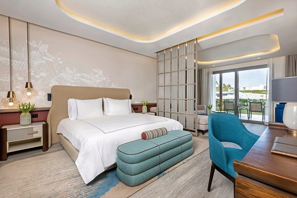 Rixos Radamis Sharm El Sheikh - Wohnbeispiel Doppelzimmer Premium Meerseite (Zimmercodierungen DMC & DC1)