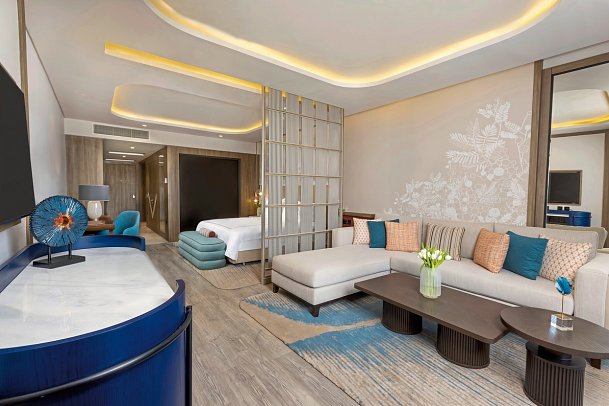 Rixos Radamis Sharm El Sheikh - Wohnbeispiel Doppelzimmer Premium Meerseite (Zimmercodierungen DMC & DC1)