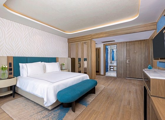 Rixos Radamis Sharm El Sheikh - Wohnbeispiel Doppelzimmer Superior Meerseite (Zimmercodierungen DSC & DCO)