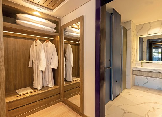 Rixos Radamis Sharm El Sheikh - Wohnbeispiel Doppelzimmer Deluxe Meerseite (Zimmercodierungen DDC & DC6)