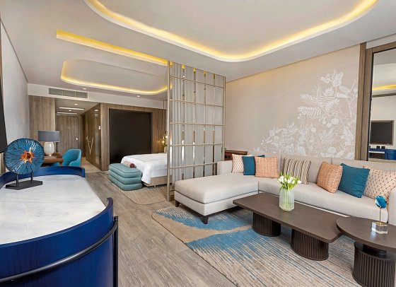 Rixos Radamis Sharm El Sheikh - Wohnbeispiel Doppelzimmer Premium Meerseite (Zimmercodierungen DMC & DC1)