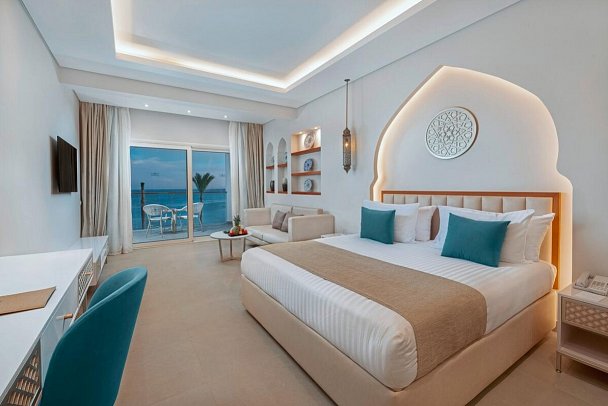 SUNRISE Remal Beach Resort - Wohnbeispiel Juniorsuite (Zimmercodierungen JBM & JBO)