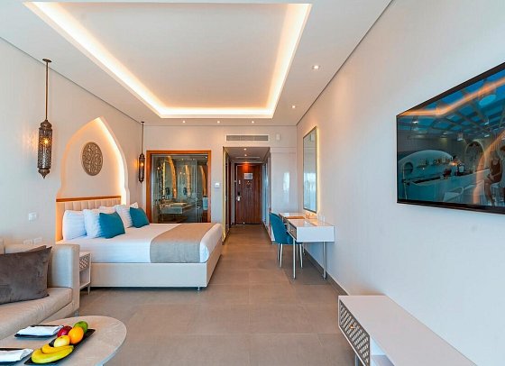 SUNRISE Remal Beach Resort - Wohnbeispiel Juniorsuite (Zimmercodierungen JB1, JBM, JBO, JBQ & JBC)