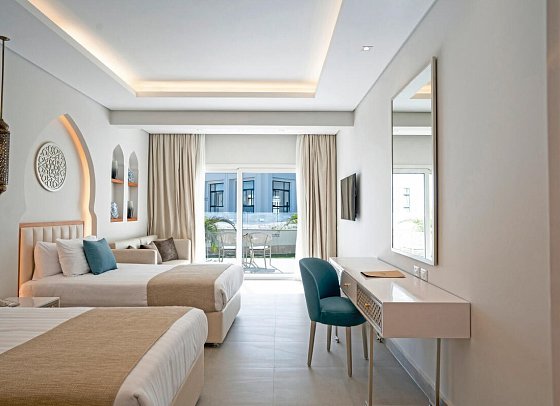 SUNRISE Remal Beach Resort - Wohnbeispiel Suite (Zimmercodierungen WB1 & WC1)