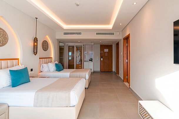SUNRISE Remal Beach Resort - Wohnbeispiel Suite Familie (Zimmercodierungen WIG & WIN)