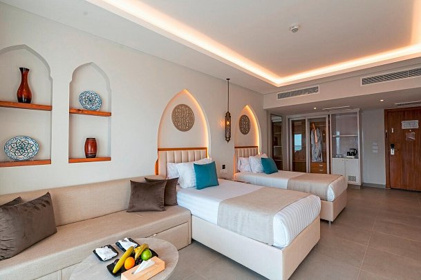 SUNRISE Remal Beach Resort - Wohnbeispiel Suite Familie (Zimmercodierungen WIG & WIN)