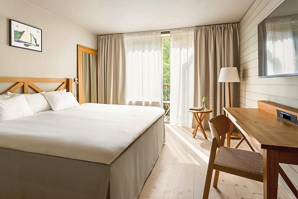 Hotel J - Wohnbeispiel Doppelzimmer Standard (Zimmercodierung DG1)