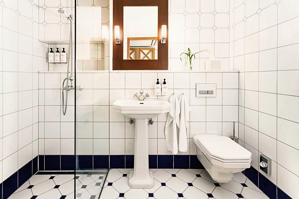 Hotel J - Wohnbeispiel Doppelzimmer Standard (Zimmercodierung DG1)