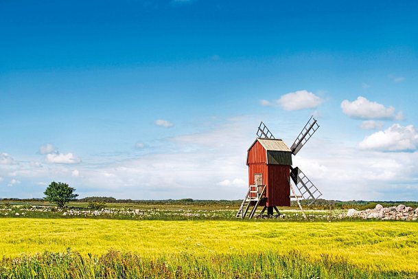 Klassische Höhepunkte - Windmühle, Öland