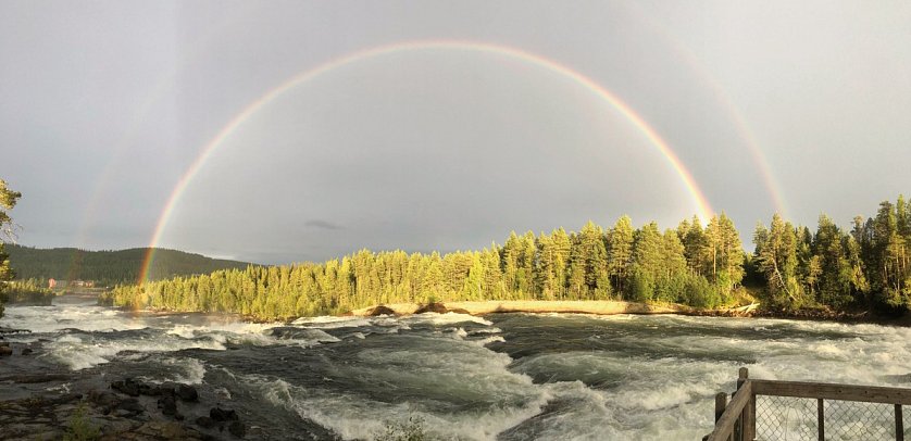 Natur pur – Nordschwedens Traumstraßen - Stromschnellen Storfossen