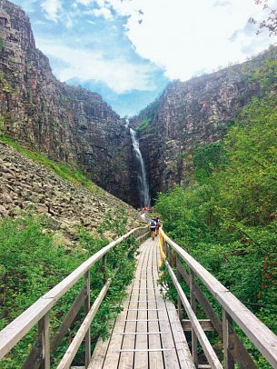 Natur pur – Nordschwedens Traumstraßen - Njupeskär