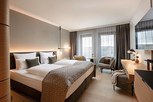 ATLANTIC Hotel Heidelberg - Wohnbeispiel Doppelzimmer Comfort (Zimmercodierung DB1)
