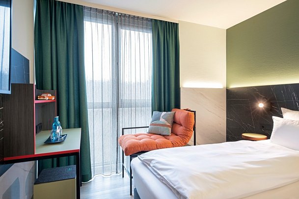 ACHAT Hotel Stuttgart Airport Messe - Wohbeispiel Doppelzimmer Business (Zimmercodierungen DB2 & DE1)