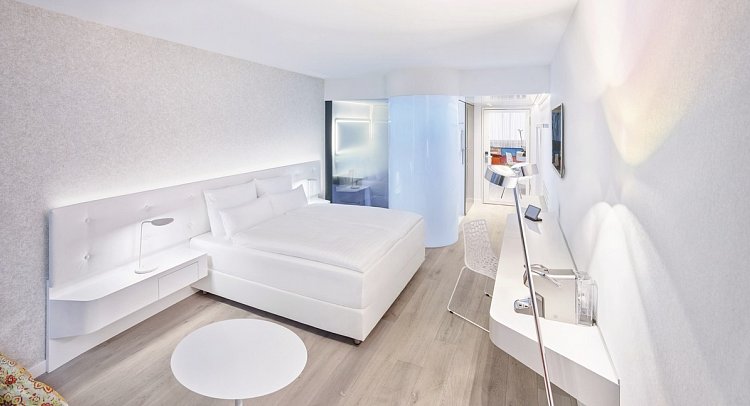 Jaz in the City Stuttgart - Wohnbeispiel Doppelzimmer Tune-In (Zimmercodierungen DB1 & DC1)