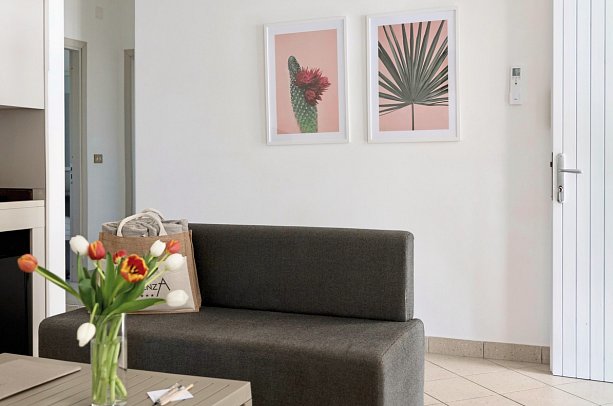 Midenza Seaside & Nature Retreat - Wohnbeispiel Familienzimmer Standard (Zimmercodierung FG1)