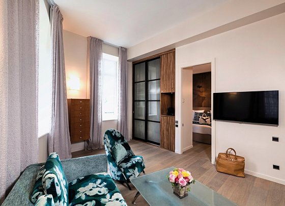Hotel & Spa REGENT PETITE FRANCE - Wohnbeispiel Doppelzimmer Deluxe (Zimmercodierung DD1)