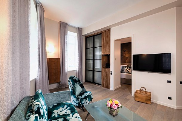 Hotel & Spa REGENT PETITE FRANCE - Wohnbeispiel Doppelzimmer Deluxe (Zimmercodierung DD1)