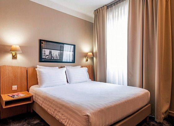Le Grand Hôtel - Wohnbeispiel Doppelzimmer Classic (Zimmercodierung DG1)