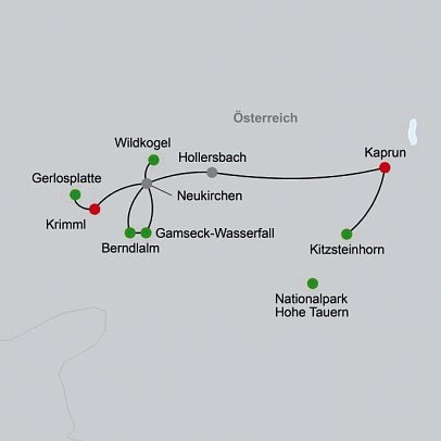Nationalpark & Gletscherwelten