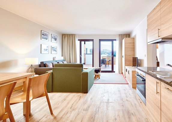 Das Alpenhaus Katschberg.1640 - Wohnbeispiel Appartement Alpenwohnen L (Zimmercodierung OB1)