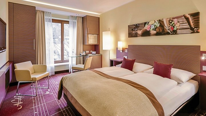 Dorint City-Hotel Salzburg - Wohnbeispiel Doppelzimmer (Zimmercodierungen DB1 & DC1)