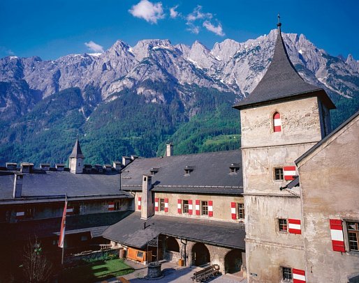 Alpe-Adria-Radweg - Festung Hohenwerfen