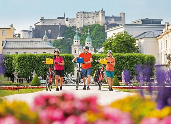 Alpe-Adria-Radweg - Mirabellgarten, Salzburg