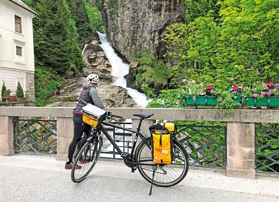 Alpe-Adria-Radweg - Wasserfall Bad Gastein
