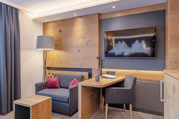 Sporthotel Wagrain - Wohnbeispiel Doppelzimmer Smart (Zimmercodierung DB1)