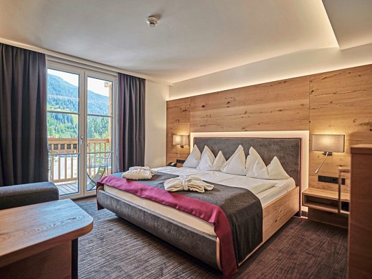 Sporthotel Wagrain - Wohnbeispiel Doppelzimmer Deluxe (Zimmercodierung DD1)