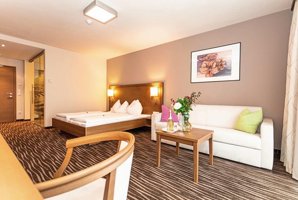 Landhotel Rohregger - Wohnbeispiel Familienunterkunft Wohnsuite (Zimmercodierung FB1)