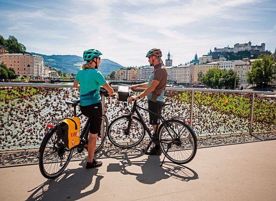 Alpe-Adria Radweg sportlich - Makartsteg, Salzburg