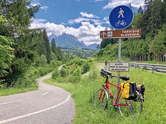 Alpe-Adria Radweg sportlich
