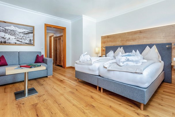 Unterhof - Wohnbeispiel Doppelzimmer Landgenuss (Zimmercodierung DS1)