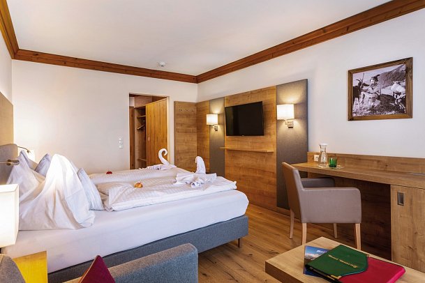 Unterhof - Wohnbeispiel Doppelzimmer Bergwelt Plus (Zimmercodierung DF1)