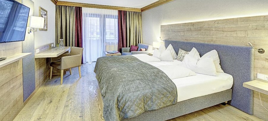 Unterhof - Wohnbeispiel Doppelzimmer Bergwelt Plus (Zimmercodierung DF1)