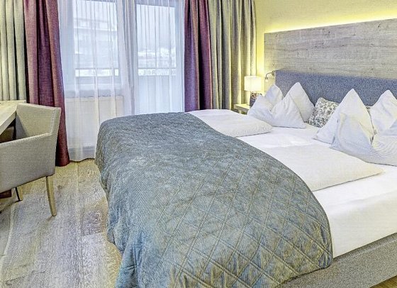 Unterhof - Wohnbeispiel Doppelzimmer Bergwelt (Zimmercodierungen DB1 & EB1)