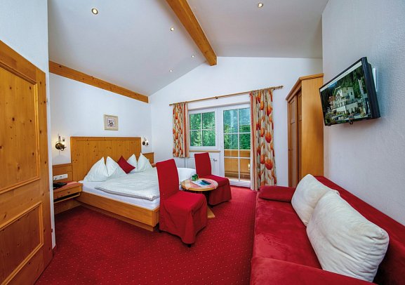 Schmittenhof - Wohnbeispiel Doppelzimmer Deluxe (Zimmercodierung DD1)