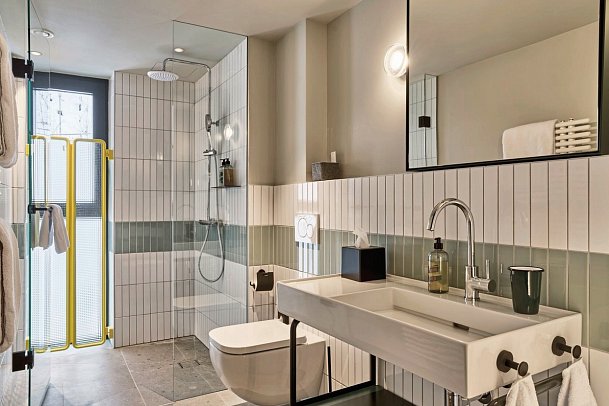 Urban Nature Bad Gastein – Badeschloss - Beispiel Bad (Zimmercodierungen DF1, DF2 & DF3)