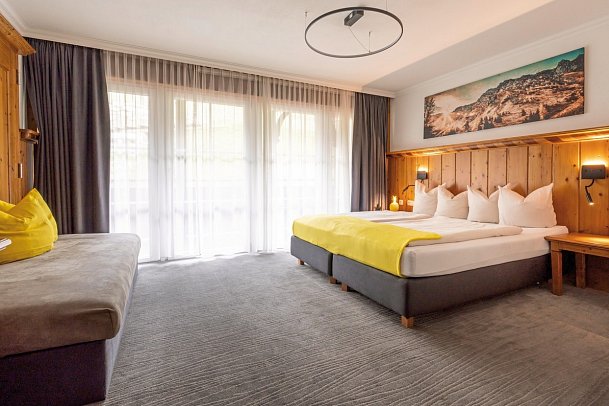 MY ALPENWELT Resort - Wohnbeispiel Doppelzimmer Superior Secret Garden (Zimmercodierung DS1)