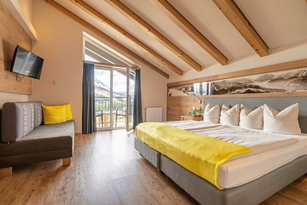 MY ALPENWELT Resort - Wohnbeispiel Doppelzimmer Superior Bergblick (Zimmercodierung DSB)
