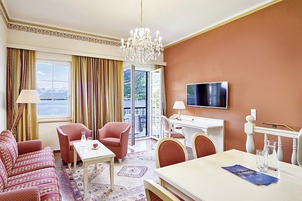 Grand Hotel Zell am See - Wohnbeispiel Grand Suite Balkon See (Zimmercodierung WBI)