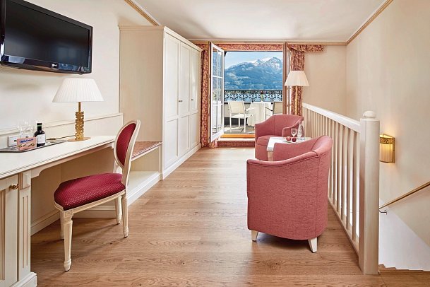 Grand Hotel Zell am See - Doppelzimmer Superior Balkon See (Zimmercodierung DS1)