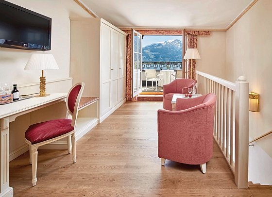 Grand Hotel Zell am See - Doppelzimmer Superior Balkon See (Zimmercodierung DS1)