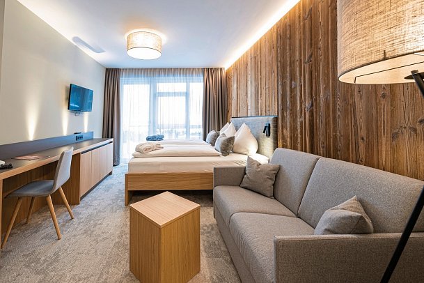 Der Waldhof - Wohnbeispiel Junior Suite (Zimmercodierung JBV)