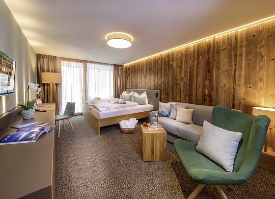 Der Waldhof - Wohnbeispiel Doppelzimmer Deluxe (Zimmercodierung DD1)