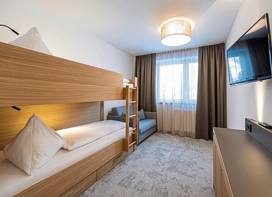 Der Waldhof - Wohnbeispiel Junior Suite (Zimmercodierung JBV)