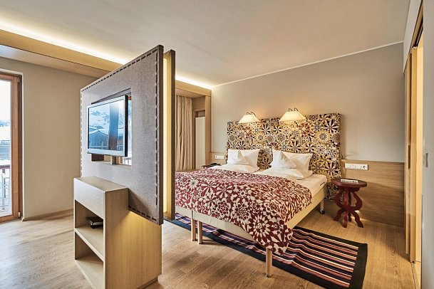 aja Bergresort Werfenweng Hotel - Wohnbeispiel Juniorsuite Bergpanorama (Zimmercodierungen JB1, JB2 & JB3)