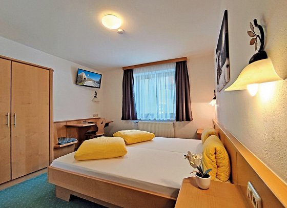 Hotel Wasserfall - Wohnbeispiel Doppelzimmer Mini (Zimmercodierung DB1)